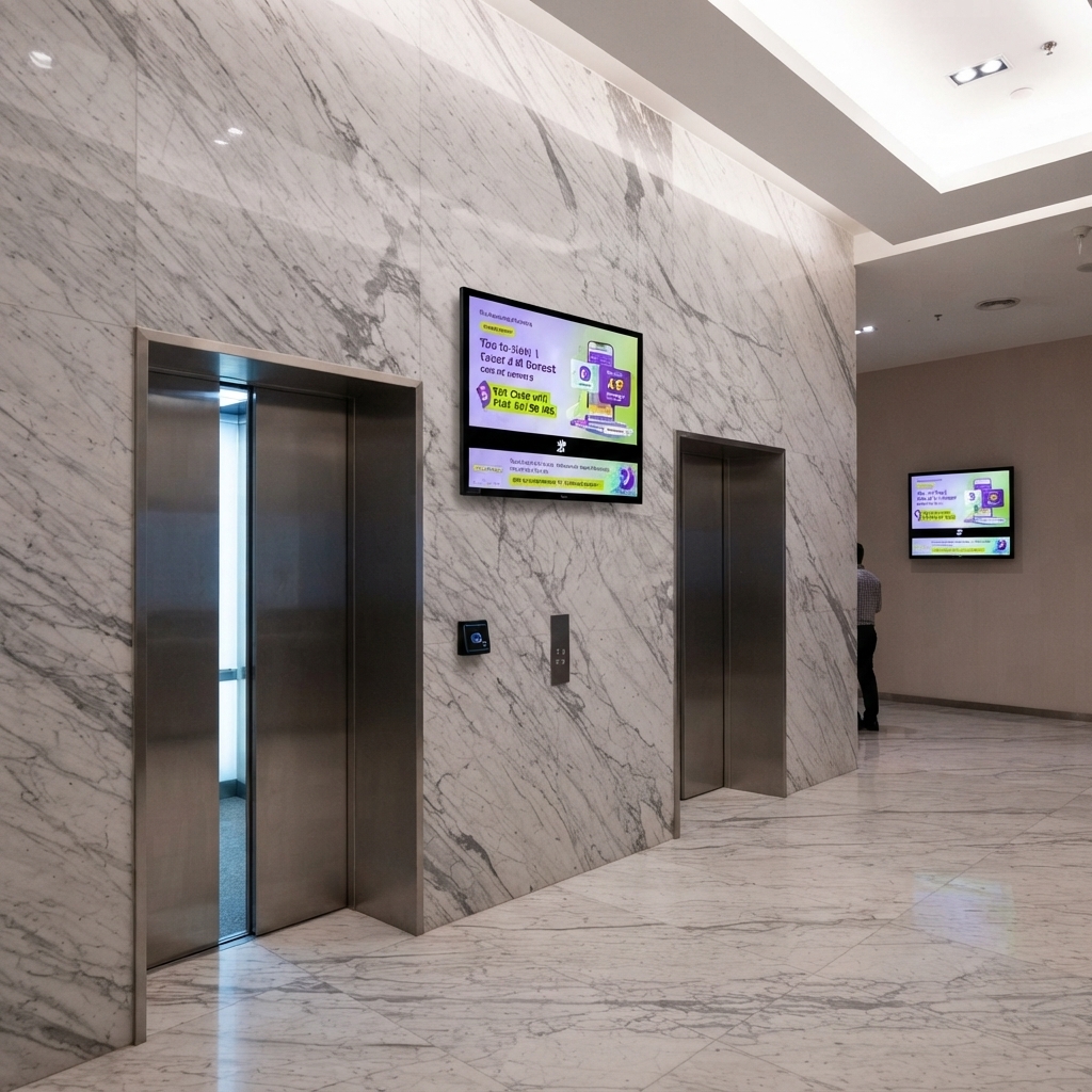 TMN screen installation at SOHO Capital